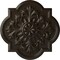 Ekena Millwork Bonetti Ceiling Medallion (Fits Canopies up to 5 1/8"), Hand-Painted Stone Hearth, 20"OD x 1 3/4"P CM20BOSHF - alternate 1